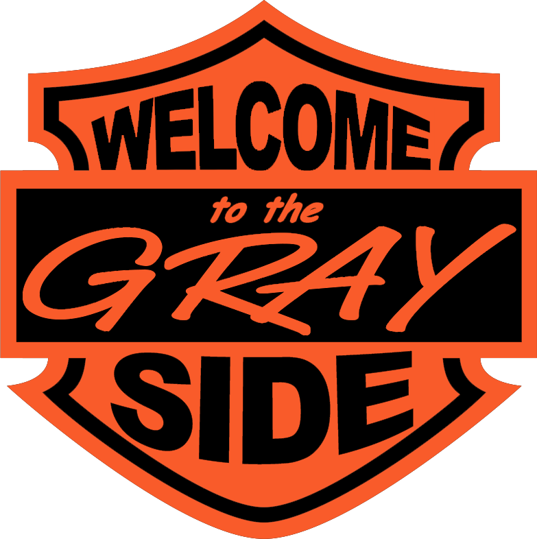 Welcome to the Gray Side shield logo